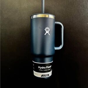 Hydro Flask Blue Travel Mug